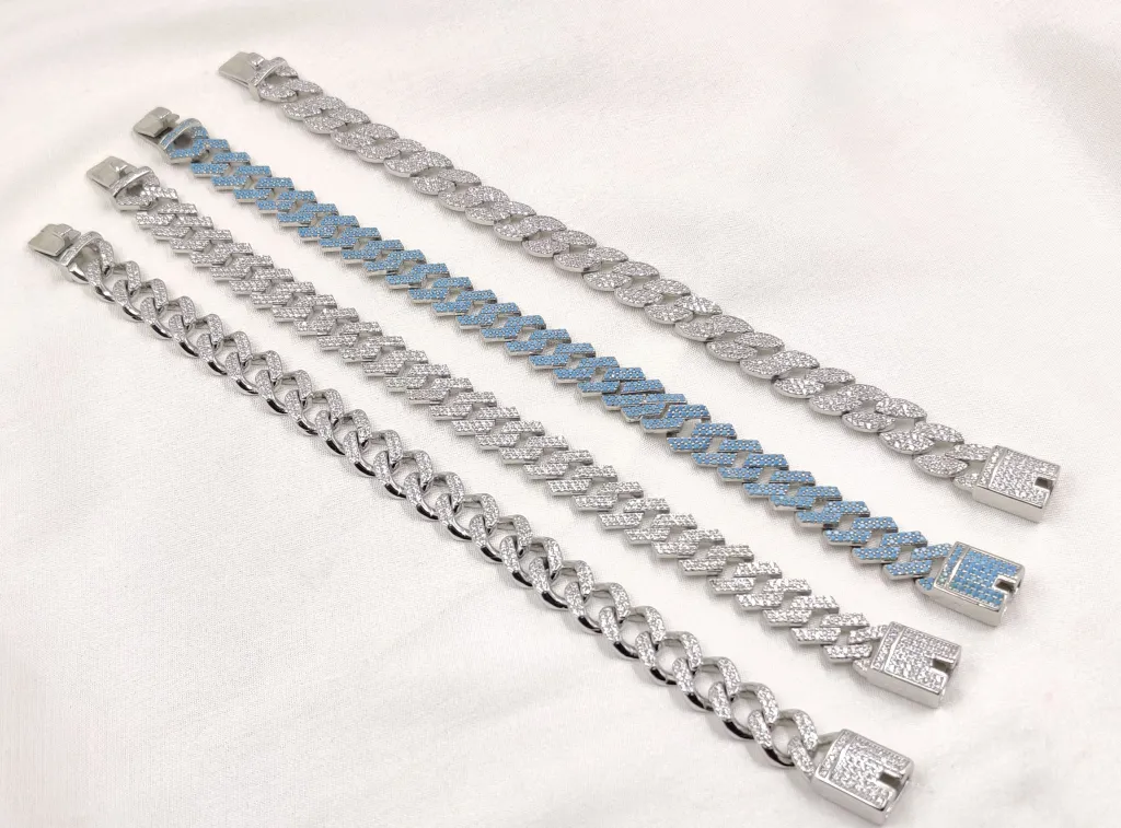 925 silver chain bracelet