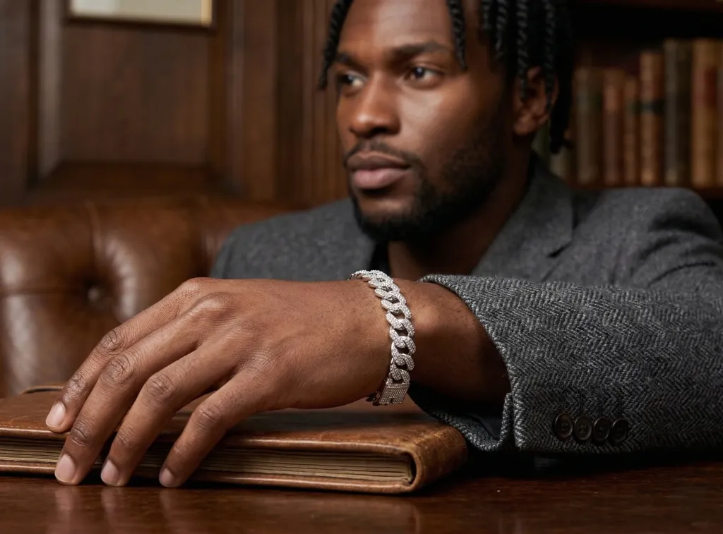 925 silver bracelet style portrait 2