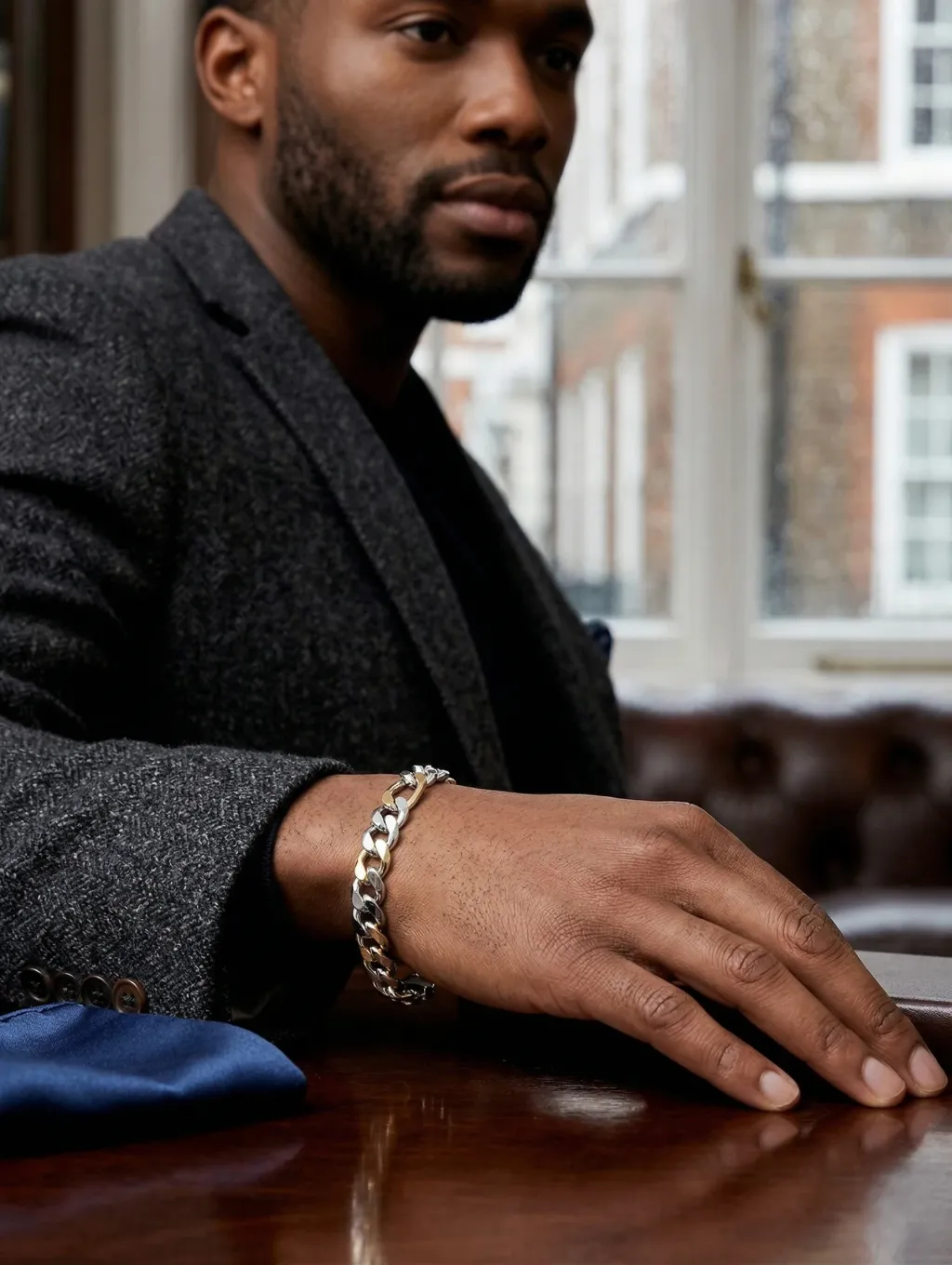 925 silver bracelet style portrait 4